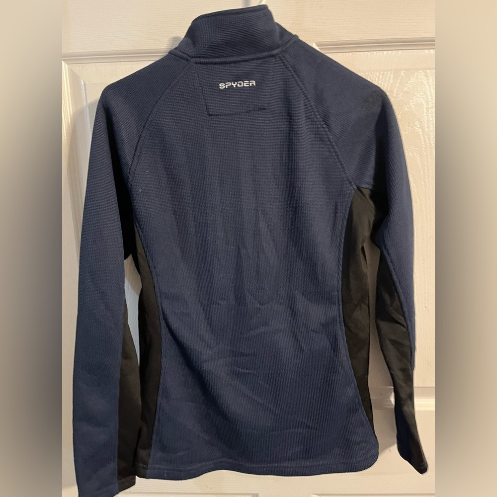 Spyder Blue and Black Men's Jacket - Picture 2 of 3